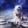 Astronaut On Moon Wallpaper 4K