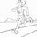 Athlete Coloring Pages