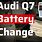 Audi Q7 48V Battery