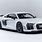 Audi R8 White Background