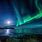 Aurora Borealis Moon