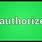 Authorize Meaning