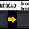 AutoCAD Break Line Symbol