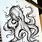 Awesome Octopus Drawing