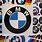 BMW Decals Stickers