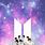 BTS Logo Wallpaper Galaxy