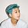 BTS RM Blue Hair
