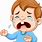 Baby Boy Crying Cartoon