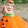 Baby Girl Pumpkin Costume