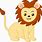 Baby Lion Clip Art Animals