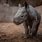 Baby Pygmy Rhino