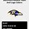 Baltimore Ravens PMS Colors