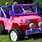 Barbie Jeep Art