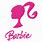 Barbie Logo White PNG