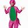 Barney Dinosaur Costume