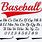 Baseball Script Font