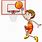 Basketball Player Shooting Clip Art