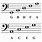 Bass Clef Notes Chart