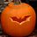 Bat Carved Pumpkin