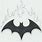 Batman Logo Pencil Art