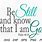 Be Still and Know I AM God SVG