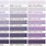 Behr Purple Paint Color Chart