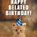 Belated Birthday Cat Meme