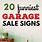 Best Garage Sale Signs