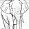 Big Elephant Coloring Pages