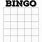 Bingo Box Template