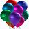 Birthday Balloons Bunch Clip Art