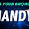 Birthday Mandy Banner