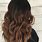 Black Brown Ombre Hair