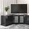 Black Corner TV Unit