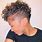 Black Hairstyle Curly Mohawk