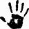 Black Hand Symbol