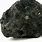 Black Meteorite Rock