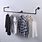 Black Pipe Clothes Rack