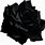 Black Rose Emoji