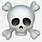 Black Skull Emoji