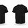 Black T-Shirt Mockup 3D