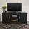 Black TV Stand with Storage
