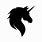 Black Unicorn Icon