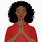 Black Women Praying Clip Art