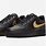 Black and Gold Air Force 1