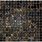 Black and Gold Mosaic Tile