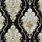 Black and Silver Damask Wallpaper