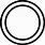 Black and White Circle Logo