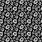 Black and White Small Floral Wallpaper
