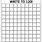 Blank 120 Chart Printable